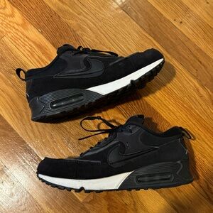 Nike Black and White AirMax Sneakers